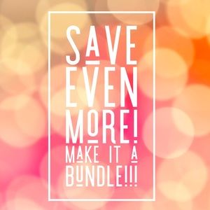 I love bundles! Make a bundle or an offer!